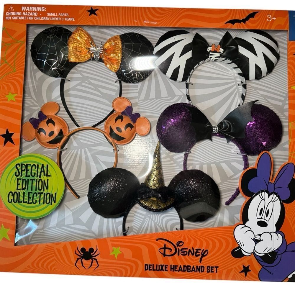 Disney Halloween Deluxe Headband Set